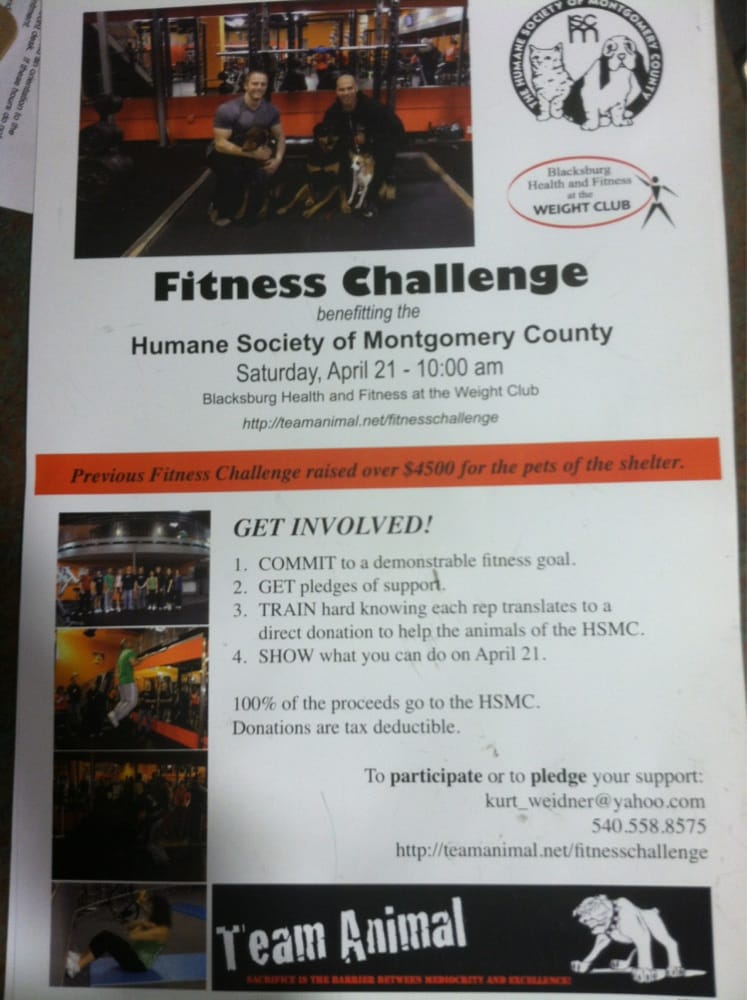 Social spots from Blacksburg Health and Fitness at the Weight Club