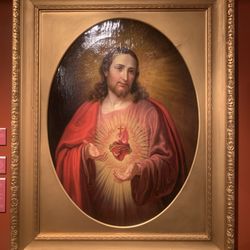 SLU Museum Of Art - The Sacred Heart of Jesus, offered to each of us.