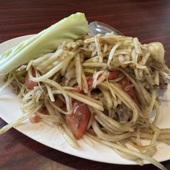 Vientiane Lao Thai - Papaya salad - Lao style - Thai Near Me - Garden Grove, California Vientiane Lao Thai - Papaya salad - Lao style - Thai Near Me - Garden Grove, California