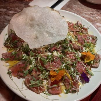 Saigon Babylon - Lemongrass beef carpaccio - Cocktail Bars Near Me - Cambridge, Massachusetts