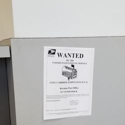 US Post Office - Help wanted flyer..