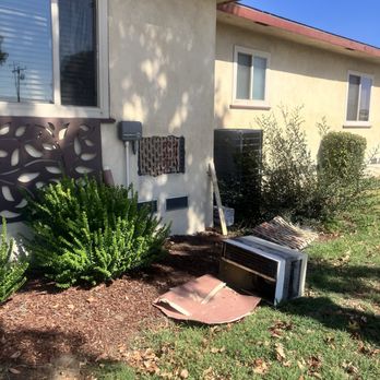 Handyman Construction - Great job removing wall AC and patching drywall and stucco! - General Contractors Near Me