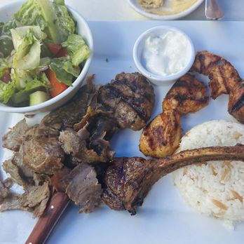 Kalamata Mediterranean cuisine - Mix Grill Platter - Mediterranean Near Me - Miami Beach, Florida