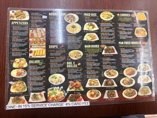 Menu photo 3 Panang Thai Los Angeles, CA