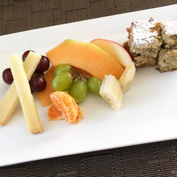 Boulevard Bistro - fruit, cheese, bread course that came with brunch - New American Near Me - Elk Grove, California