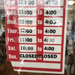 Books & More: Friends of the Libray - Hours