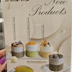 Mango Mango Dessert - New products menu, 3-in cakes