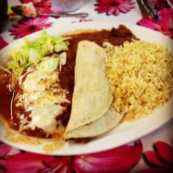 Chile Relleno with Ground Beef Soft Taco