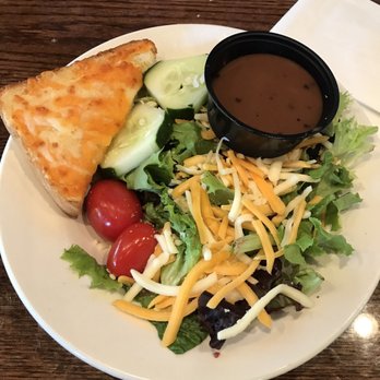 Wild Wing Cafe - The Legendary House Salad (cheesy Texas toast was kind of addicting too) - Chicken Wings Near Me - Gastonia, North Carolina