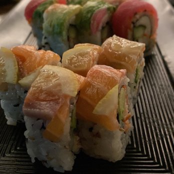 O-Ku - Salmon and Lemon Roll - Sushi Bars Near Me - Charleston, South Carolina