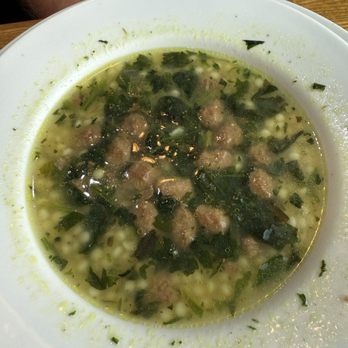 Voltolini's - Bowl of Italian wedding soup - Italian Near Me - Logan, Ohio Voltolini's - Bowl of Italian wedding soup - Italian Near Me - Logan, Ohio