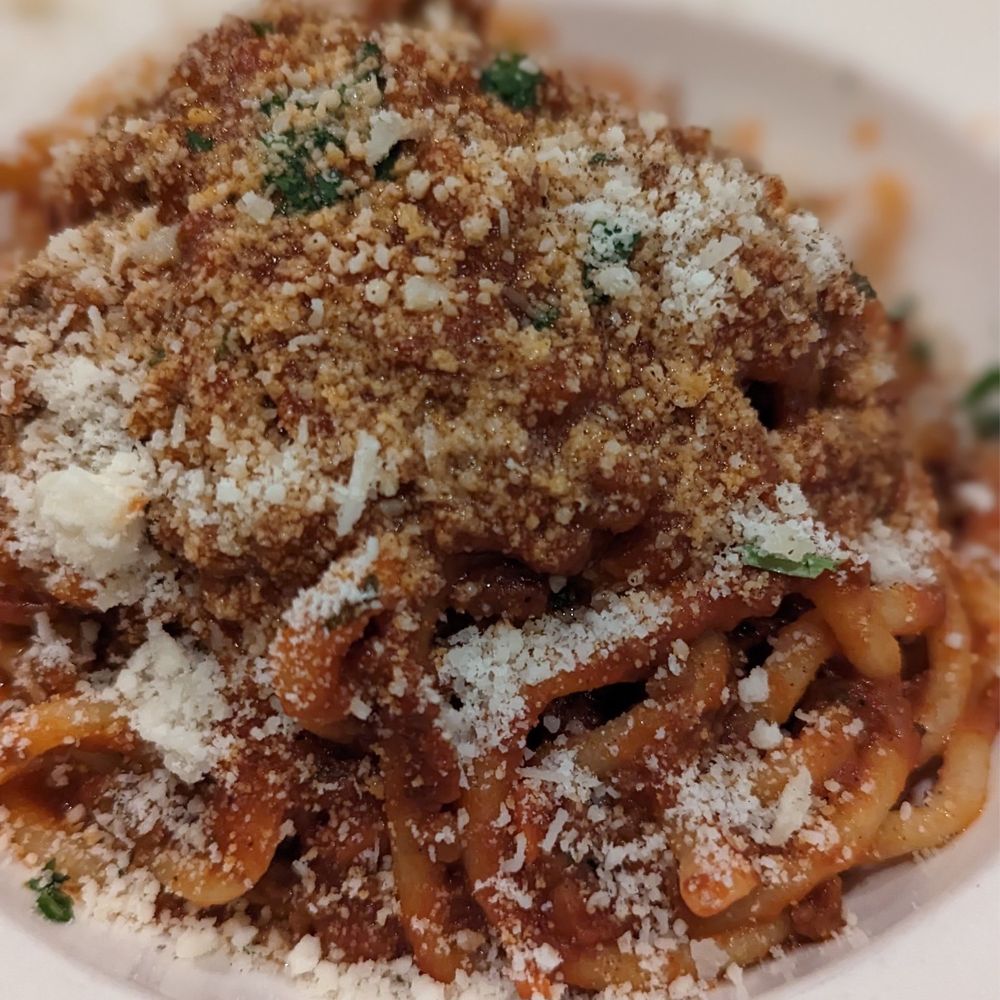 Tre Monti - Cavatelli alla Calabrisella - Wine Bars Near Me - Los Altos, California