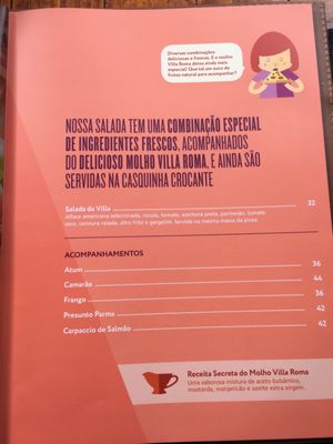 Menu photo 5 Villa Roma Pizzaria São Paulo, SP