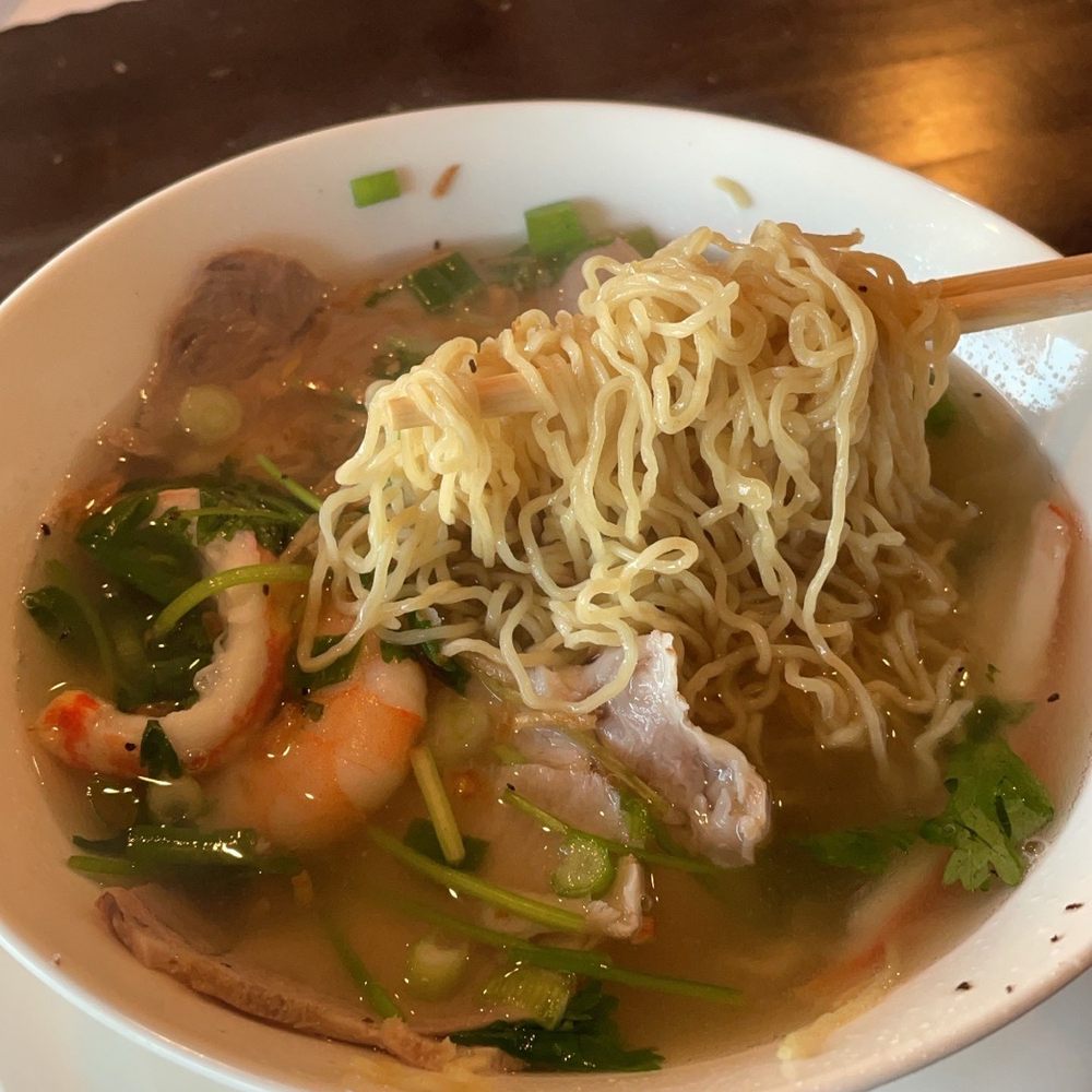 Bale Valley Restaurant - Shrimp, crabmeat and pork with noodle soup - Vietnamese Near Me - Canoga Park, California