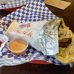 Gyro 2 Go - Chicken Gyro w/side of spiciness.