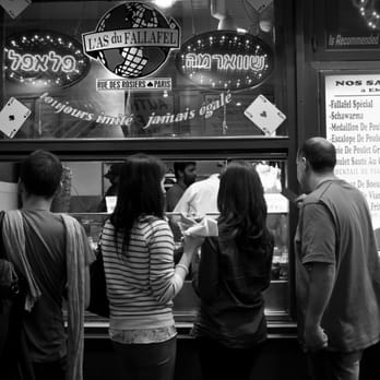 L'As du Fallafel - Window where you can get food to go. - Kosher Near Me - Paris, 75 L'As du Fallafel - Window where you can get food to go. - Kosher Near Me - Paris, 75