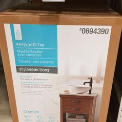 Lowe's Home Improvement - The vanity my daughter chose for her bathroom renovation. I love it!