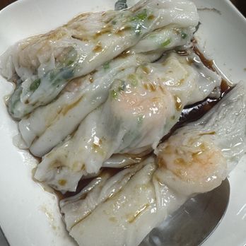 New Hong Kong - E4.Rice Noodle Roll w.Shrimp - Chinese Near Me - Merced, California New Hong Kong - E4.Rice Noodle Roll w.Shrimp - Chinese Near Me - Merced, California