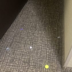Comfort Inn & Suites El Dorado - Some of the trash behind the couch