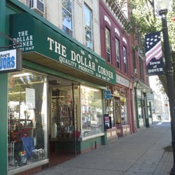 Dollar Corner - The dollar corner is located on 12 West Blackwell Street, it is between Warren Street and Sussex Street.
