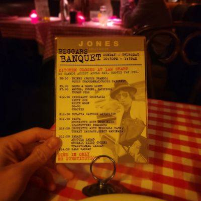 Menu photo 1 Jones West Hollywood, CA Menu photo 1 Jones West Hollywood, CA