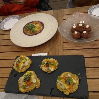 Seven Reasons - Ceviche tostones cheesy bites - Latin American Near Me - Washington, DC, District of Columbia Seven Reasons - Ceviche tostones cheesy bites - Latin American Near Me - Washington, DC, District of Columbia