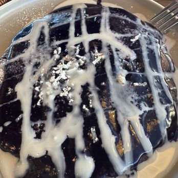 Scramblers Cafe - Ube Coconut Pancakes - Breakfast & Brunch Near Me - Ontario, California