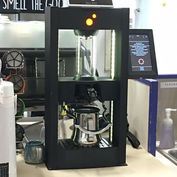 Good Coffee Roasting Company - State of the art tea machine - who knew? - Coffee Roasteries Near Me - Polson, Montana