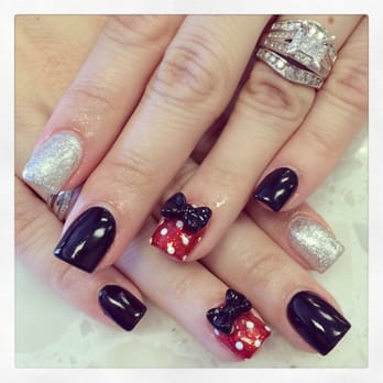 Bombshell Nail & Spa - My Disney inspired nails LOVE!!! I'm officially ready for Disneyland on Saturday! - Nail Salons Near Me - Las Vegas, Nevada Bombshell Nail & Spa - My Disney inspired nails LOVE!!! I'm officially ready for Disneyland on Saturday! - Nail Salons Near Me - Las Vegas, Nevada
