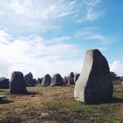 Alignements of Carnac by null