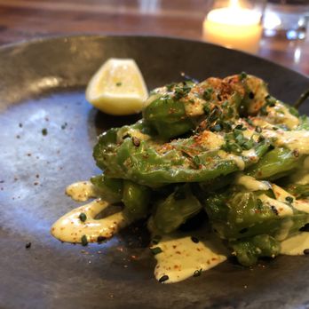 Bowery Road - Happy hour shishito peppers $6 - New American Near Me - New York, New York