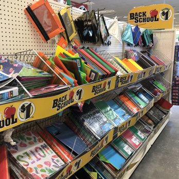 Dollar Tree - Pencil pouches and notebooks - Discount Store Near Me - North Charleston, South Carolina