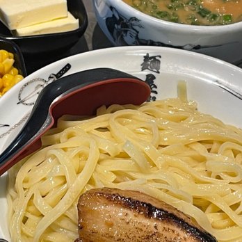 Menya Muso - Original Tsukemen with added corn and butter - Ramen Near Me - Seattle, Washington Menya Muso - Original Tsukemen with added corn and butter - Ramen Near Me - Seattle, Washington