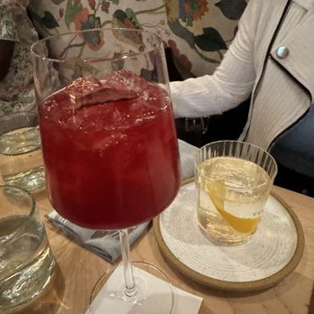 Mezcaleria Alma - Beet spritz and mezcal old fashioned - Wine Bars Near Me - Denver, Colorado Mezcaleria Alma - Beet spritz and mezcal old fashioned - Wine Bars Near Me - Denver, Colorado