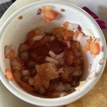 Holualoa Garden & Kitchen - Ceviche with two pieces of shrimp. Don't get it - Breakfast & Brunch Near Me - Holualoa, Hawaii Holualoa Garden & Kitchen - Ceviche with two pieces of shrimp. Don't get it - Breakfast & Brunch Near Me - Holualoa, Hawaii