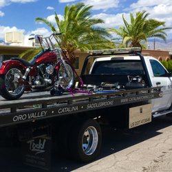 Catalina Towing & Recovery - Custom chopper delivery!