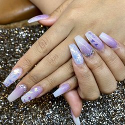 Luv Nails and spa - Butterfly nails done by Michelle