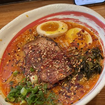 Kintaro Ramen - Reaper tonkotsu and regular tonkotsu ramen. We also got the Kaarage, devoured before I remembered to take a picture - Ramen Near Me - Arlington, Texas Kintaro Ramen - Reaper tonkotsu and regular tonkotsu ramen. We also got the Kaarage, devoured before I remembered to take a picture - Ramen Near Me - Arlington, Texas