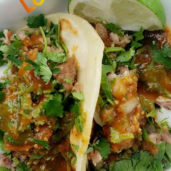 Mercado Loco - 2 spicy Carnitas tacos - Grocery Near Me - Roseville, California Mercado Loco - 2 spicy Carnitas tacos - Grocery Near Me - Roseville, California