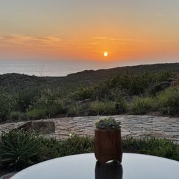 Sunset at Mirador Restaurant