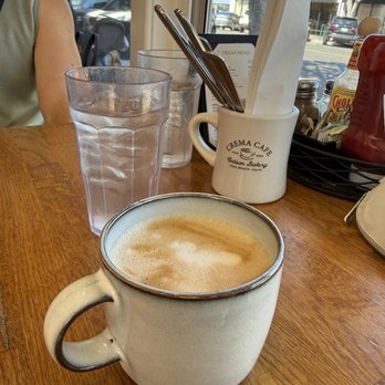 The Crema Cafe - Flat white - Bakeries Near Me - Seal Beach, California The Crema Cafe - Flat white - Bakeries Near Me - Seal Beach, California