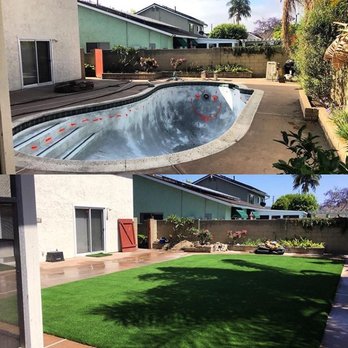 Synthetic Grass Warehouse - Demolition Project into Turf Installation in the City of Fullerton - Landscaping Near Me - Anaheim, California Synthetic Grass Warehouse - Demolition Project into Turf Installation in the City of Fullerton - Landscaping Near Me - Anaheim, California