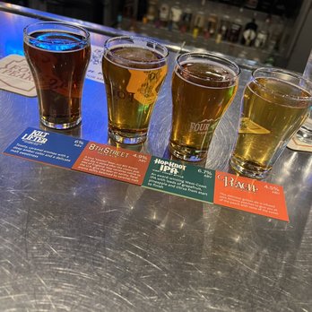 Four Peaks Brewing - Flagship 4 Flight - Pubs Near Me - Tempe, Arizona