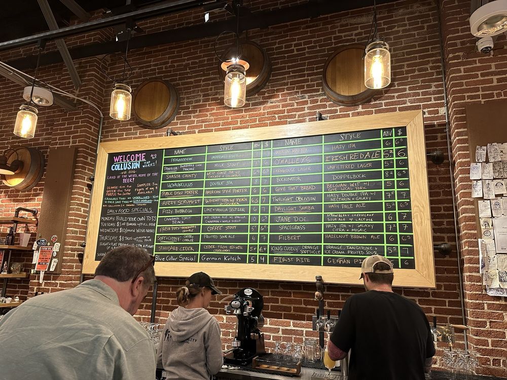 Food from Collusion Tap Works