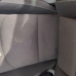 Budget Rent A Car - Soaking wet seat