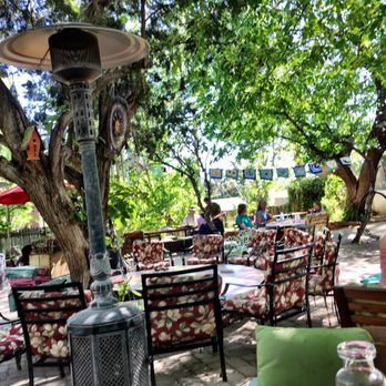 ChocolaTree - The garden area. An oasis! - Vegetarian Near Me - Sedona, Arizona