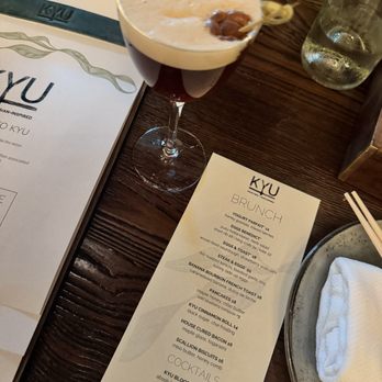 Kyu - espresso martini - Asian Fusion Near Me - Miami, Florida
