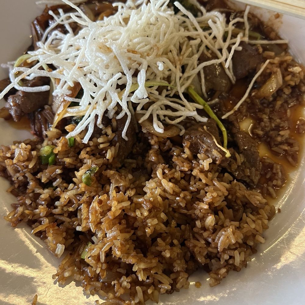 Mongolian beef Mongolian beef