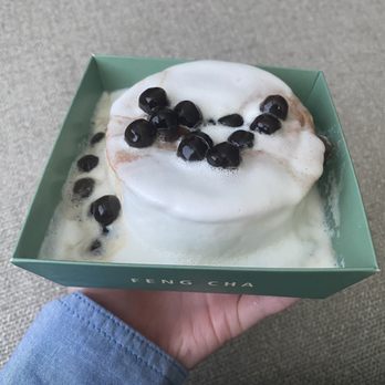 Feng Cha - Sea salt Pearl - left it out for too long. Oops :( - Bubble Tea Near Me - Renton, Washington