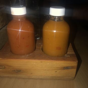 Chubby's Jamaican Kitchen - Mango and pomegranate habanero sauce - Caribbean Near Me - Toronto, Ontario Chubby's Jamaican Kitchen - Mango and pomegranate habanero sauce - Caribbean Near Me - Toronto, Ontario